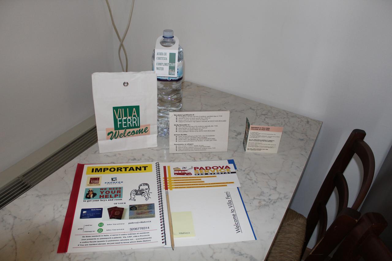 Villa Ferri Apartments Padova Dış mekan fotoğraf